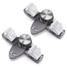 Lot de 2 organisateurs de supports de vadrouille et de balai,