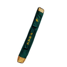 Chinese Kung Fu Shoulder Carry Bag Single Layer Martial Arts Sword Bag With Adjustable Shoulder Strap 108cm Green Epee