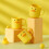 2Pz Riutilizzabili Gialli in Per Bagno Bambini 4