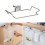 Practical Kitchen Trash Bag Holder Garbage Bag Support for Quick 2