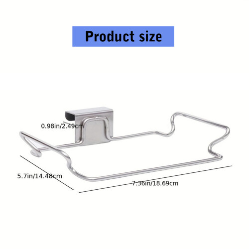 Practical Kitchen Trash Bag Holder Garbage Bag Support for Quick 2
