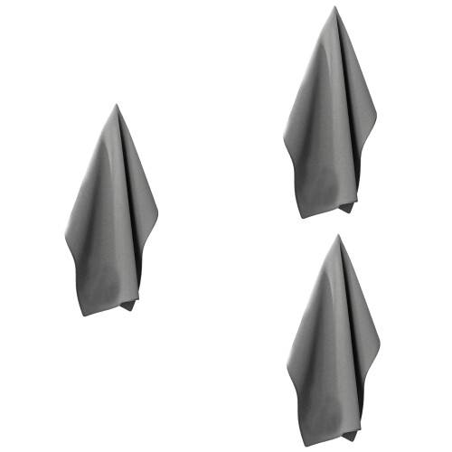 Lot de 3 serviettes en microfibre durables pour une absorption