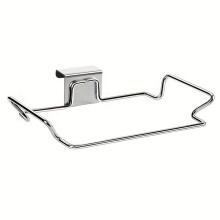 Porte d'armoire de cuisine, Support de sac poubelle permettant