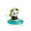 Sculpture de Panda décorative, support de téléphone portable, 6