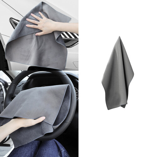 Lot de 3 serviettes en microfibre durables pour une absorption 2