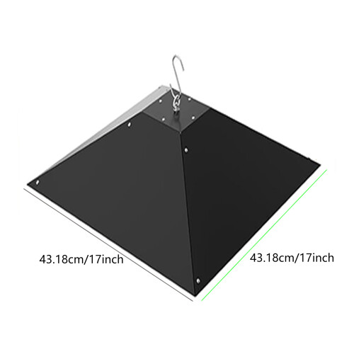 Squirrel Proof Hanging Baffle for Bird Feeder WearResistant Bird 1