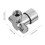 Valvola Miscelatrice Acqua Fredda Alluminio Argento Bagno 3