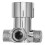 Valvola Miscelatrice Acqua Fredda Alluminio Argento Bagno 11
