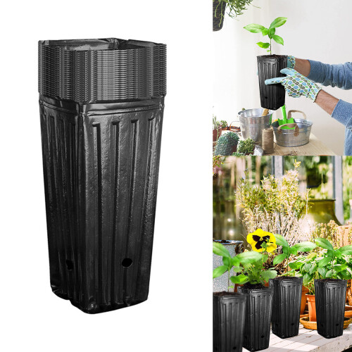 20Pcs Breathable Plastic Treepots For Efficient Root Development 1