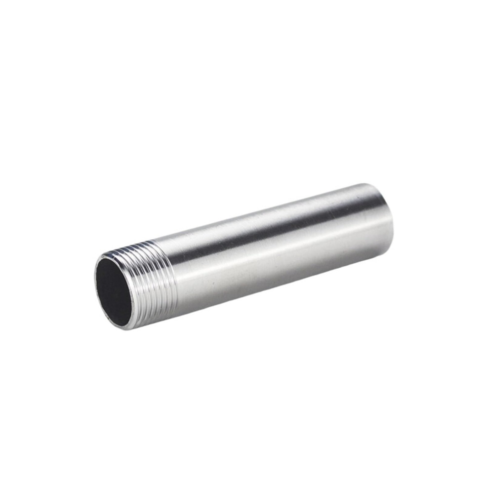 304 Stainless Steel 150Mm Welding Head Extension With 1 Inch External Thread And Internal Thread Single Thread G2 9323874081076