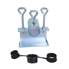 Outdoor Balcony Umbrella Holder for Railings with Sleeves for Up
