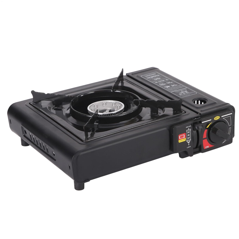Camping Stove Portable 1Burner Gas Cartridge Stove With Piezo Ignition, Foldable Outdoor Stove for Hiking and Picnics-image-OPC-PN6KTY9-NEW