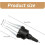 Joint Boot Installation Tool Pneumatic Expander  Efficiency Boot Installer for Car Axles  Universal Fit 5