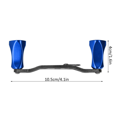 LowProfile 33g Reel Conv. Blau Doppel-Rocker 10.5cm 2