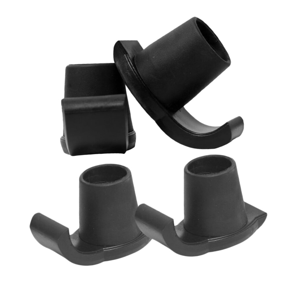Walker Ski Glides 4 Pack Small AntiSlip Walker Glide Tips ShockAbsorbing Foot Cushions For Elderly Mobility Safety