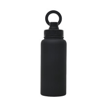 Multifunctional Outdoor Water Bottle Magnetic Smartphone-Black