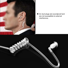 Schwarzes Throat-Vibe-Mikrofon für UV5R/UV82/UV8D