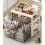 Sturdy PP Materials Makeup Organizers for Bedroom or-4-Layer 5
