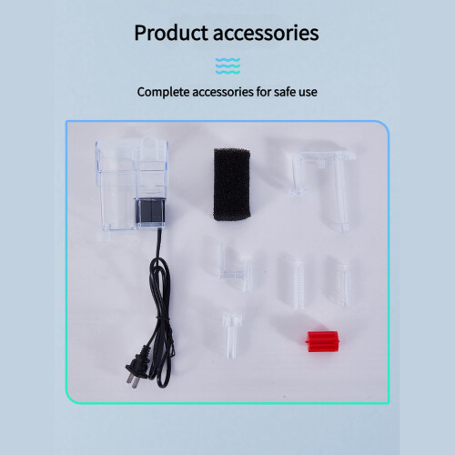 3in1 Aquariums External Waterfall Pump Low Noise Easy 2