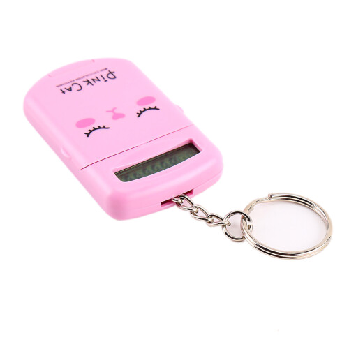 Modell: Kleiner Taschenrechner Pink, eingebauter Akku 2