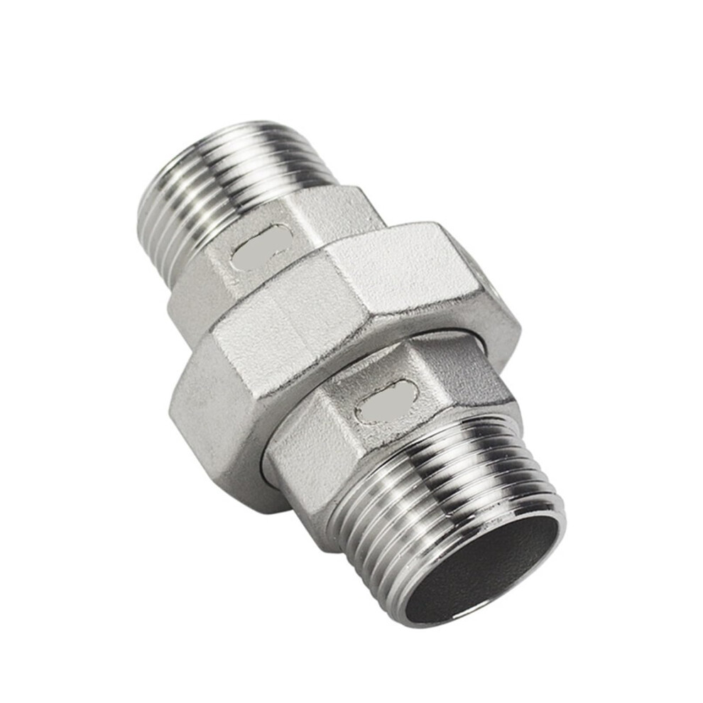 304 Stainless Steel Union, Internal And External Thread, Tooth Union, 1Inch, G11/2 Bspp Thread, Screw Joint 9323874082059