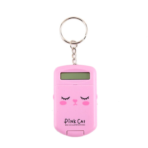 Modell: Kleiner Taschenrechner Pink, eingebauter Akku 1