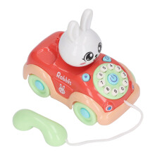 Grünes Baby-Telefon-Auto-Spielzeug, klein, 2x AA-Batterien