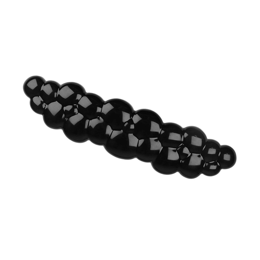 Slip Proof Ergonomic Wrist Rest Pad For-Transparent Black 7704000180825