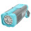 Hellblaue tragbare Blasenmaschine - 4 AA-Batterien 14