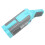 Hellblaue tragbare Blasenmaschine - 4 AA-Batterien 13