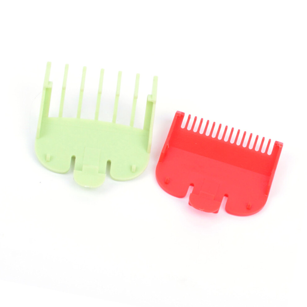 2pcs Hair Trimmer Guide Combs Plastic Attachments for Clipper Cutting