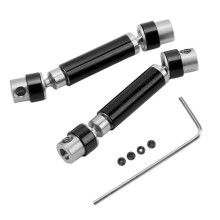 2 Stück Aluminiumlegierungs-Antriebswelle für FMS 1/24 FCX24 – Vorder- und Hinterachse Ersatz