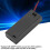 5pcs AAA Battery Holder Case with ON/OFF Switch, Wire Lead, Black 8