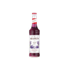 MONIN Premium Lavender Syrup 700ml for Cocktails and Mocktails. Vegan-Friendly, Allergen-Free, 100% Natural Flavours