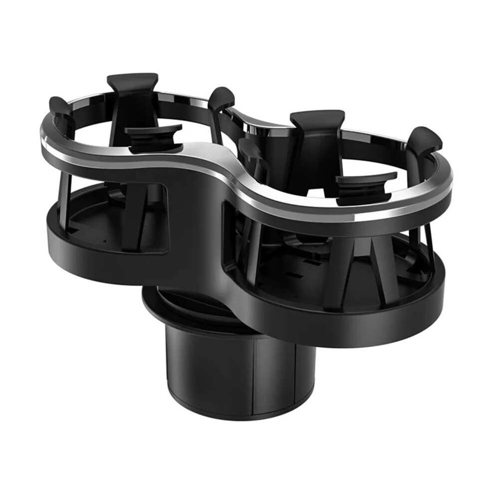 Double Hole Water Cup Holder 2020 Multifunctional Car Beverage Holder Dashboard Cup Holder Fits Most Vehicles Black 9323874083650