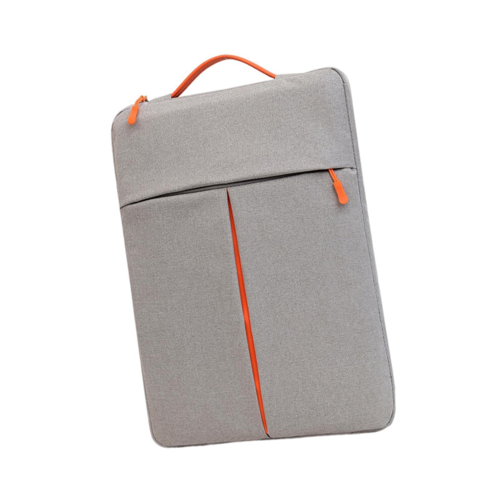 Laptop Sleeve Universal Fit Carrying Case For Travel Compact Notebook Bag With Handle And Pocket Gray 9323874083773