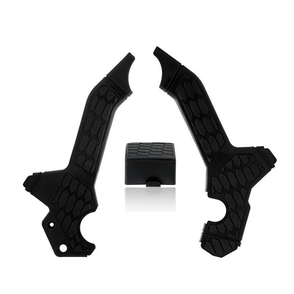 Front Chin Spoiler Motorcycle Frame Guard Side Protection Cover For Crf300l Crf 300L Crf 300 L Crf300 L Winglet Black 9323874083995