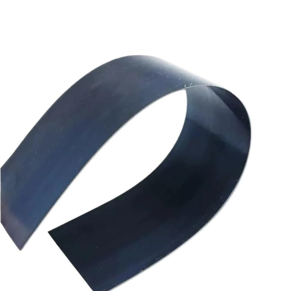 Hardened Manganese Steel Strip 65Mn Precision Spring Steel Plate 0.54Mm Thick Width 2040Mm 1X40x500mm Blue 9323874084138