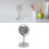 Vintage Retro Plastic Microphone Prop Model for Photography - Silver 14