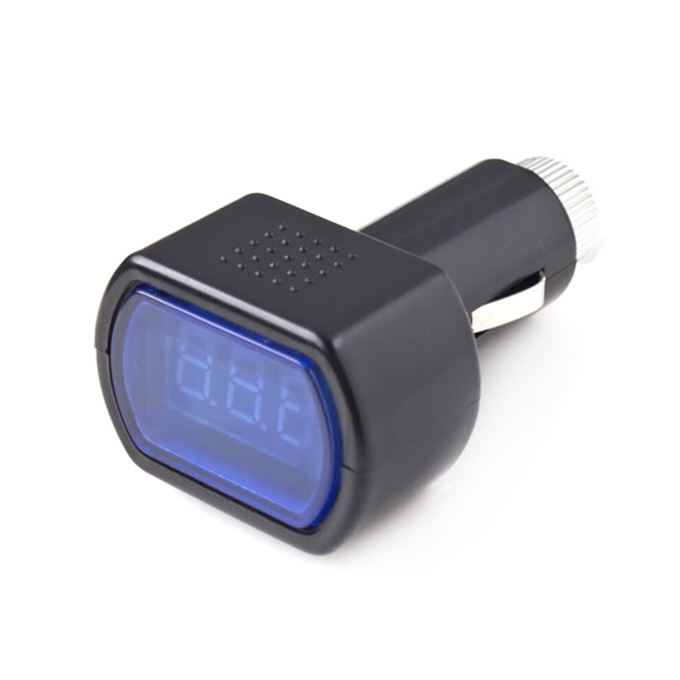 Car Digital Voltmeter With Led Screen Voltage Meter Gauge For Vehicle Use 4691363560919