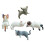 Chats Fingurine ordinateur moniteur décors Mini-Un chat de côté 1