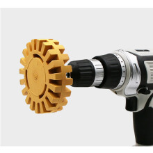 100 mm Gummi-Radiergummirad zum Entfernen von Autopinstripe-Aufklebern – 26 mm dick