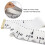 Growth Chart Hanging Grey 2 Scales for Kids, Accurate, Easy Read 6