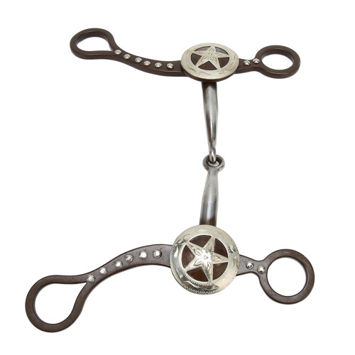 Durable Handcrafted Bronze Horse Snaffle Bit - Safe and Stylish