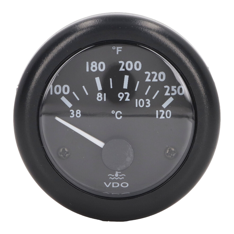 High Accuracy Water Temp Meter 2In Waterproof Diesel Generator 24V Wide Range 4981363566715