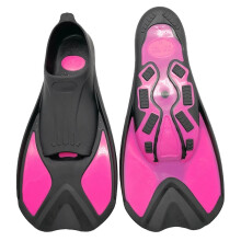 2pcs Silicone Swim Training Fins for Snorkeling & Diving, Professional Flippers
