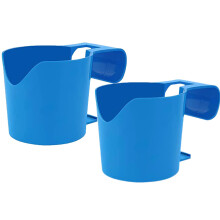 Pool Drinks Holder Two Piece Poolside Clip On Cup Holder Hanging Hot Tub Cup Holders Poolside Storage Basket
