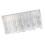 Flexible Sheer Pattern Curtain-200 55cm Star love arch shape 1