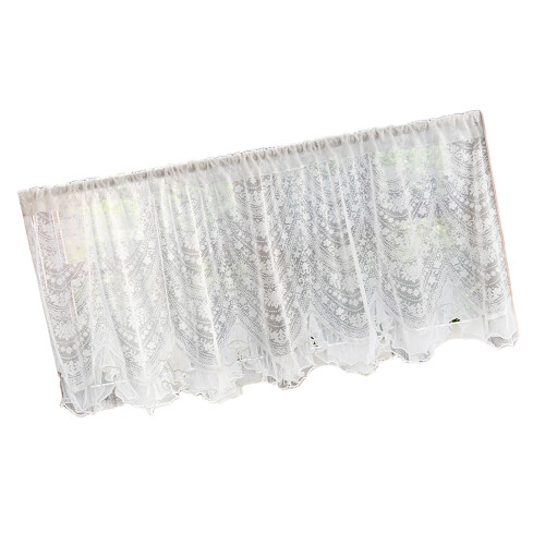 Flexible Sheer Pattern Curtain-200 55cm Star love arch shape