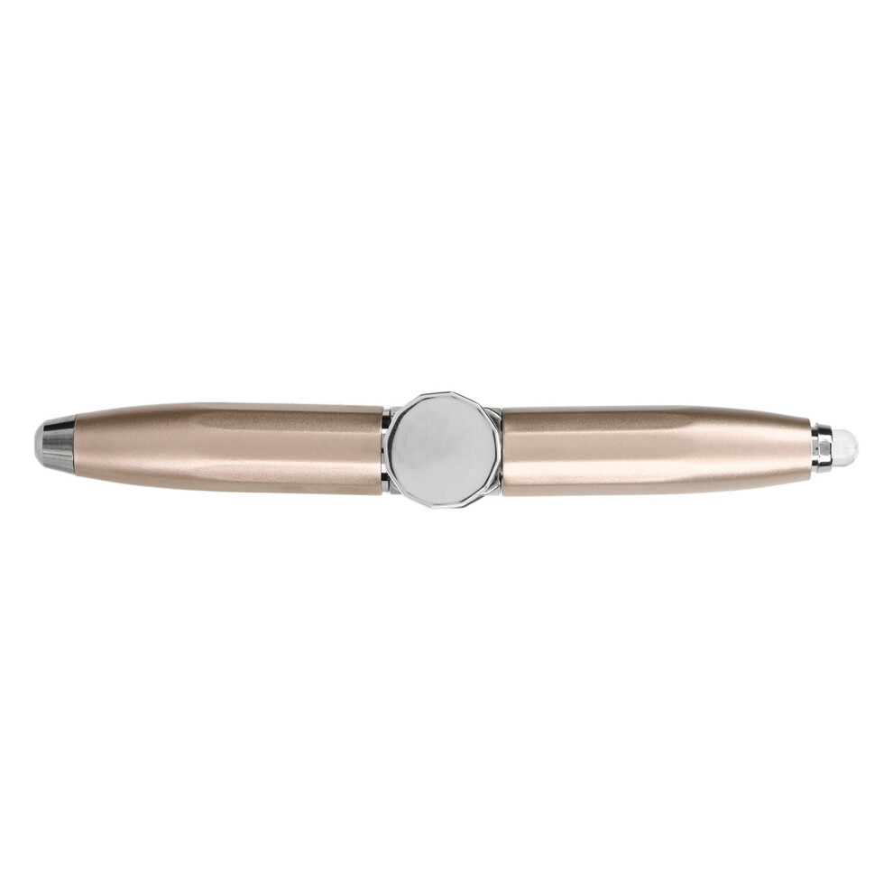 Fidget Pen With Led Spinning Gyro Ballpoint Light